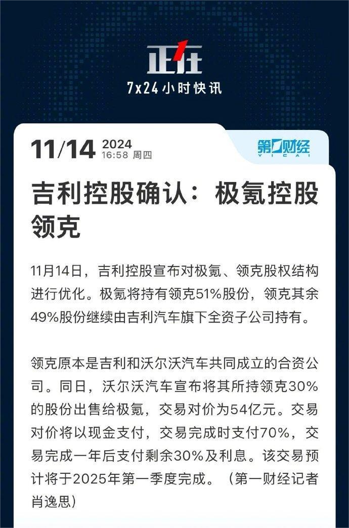 整车毛利率15.7%,实现香港报告盈亏平衡的极氪离盈利不远了